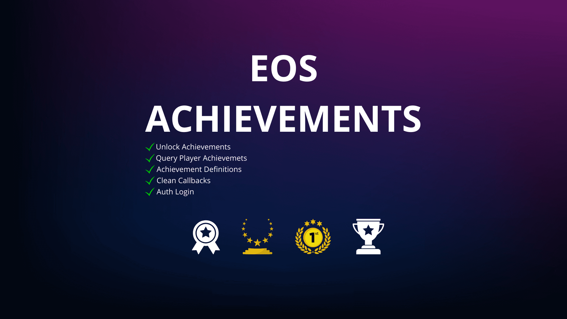 EOS Achievements - Unreal Engine 5